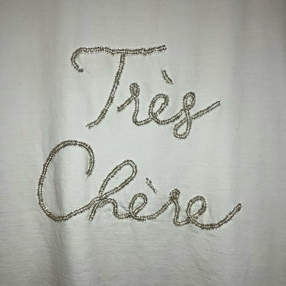 White top with detailed beading - Picture 4 of 5